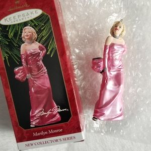 Marilyn Monroe Hallmark Keepsake Ornament with box 90s